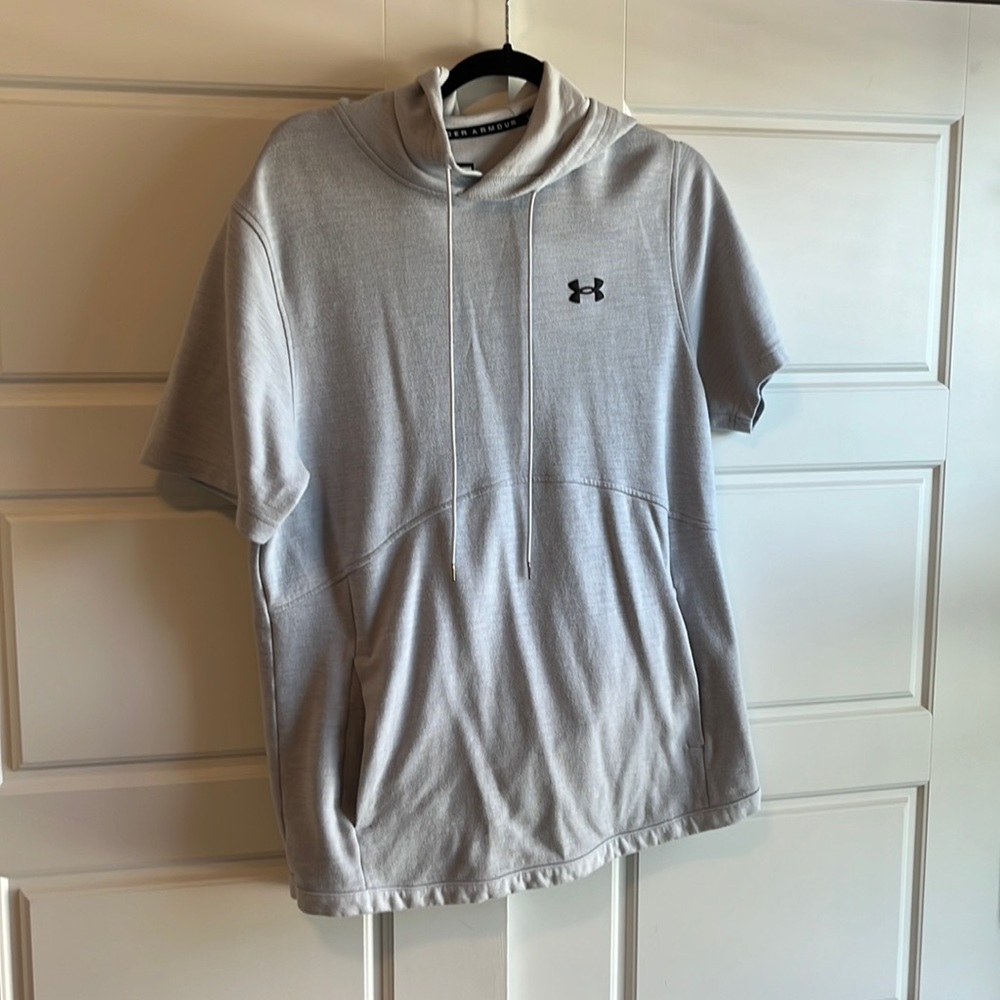 Under Armour short sleeve hoodie